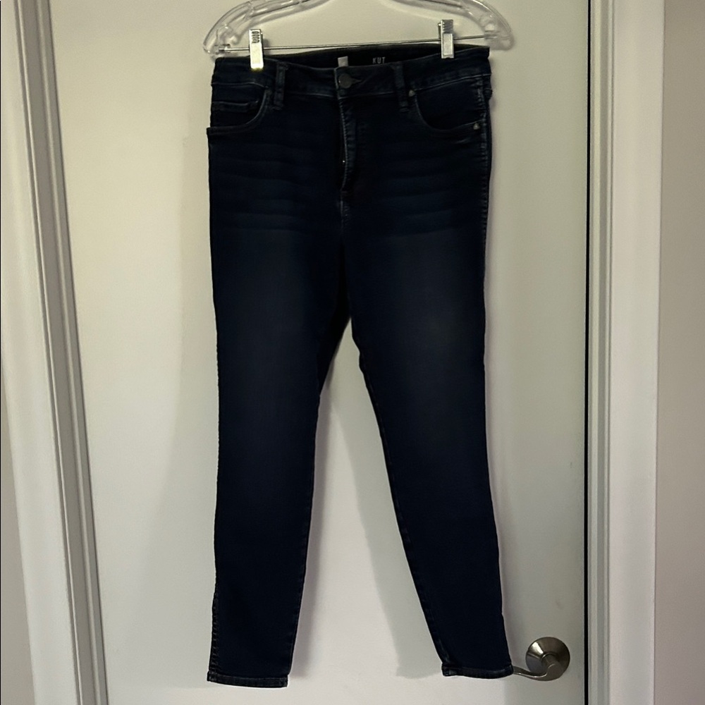 Kut from the Kloth Dark Blue Skinny Jeans